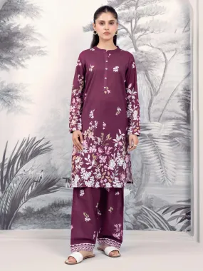 2 Piece Khaddar Suit-Printed (Unstitched)