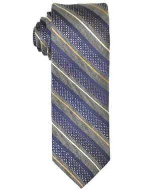 Boy's Tie 21243 Blue/Khaki