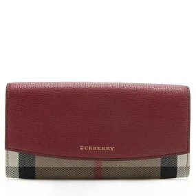 Burberry House Check Continental Wallet