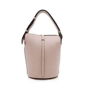 Burberry Leather Small Bucket Bag (SHF-11585)