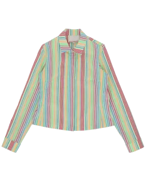 Clown Stripe Shirt Multicolor