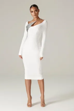 Diana Bandage Dress (White)