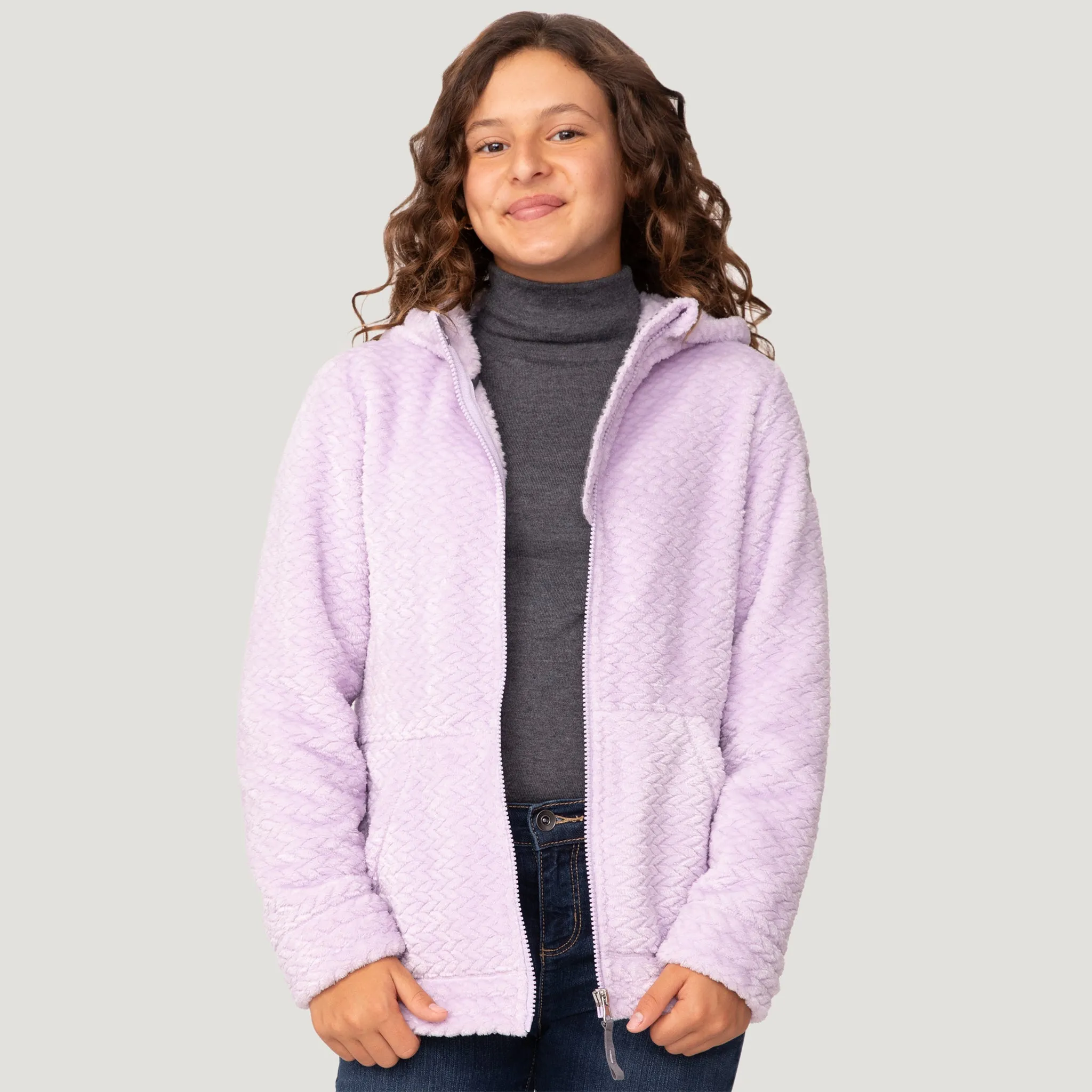 Girls' Braided Butter Pile® Jacket