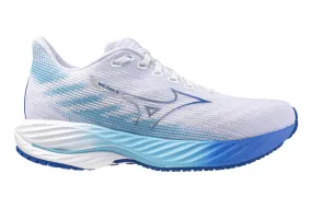 Mizuno Wave Rider 28 B White/Mugen Blue/River Blue Womens