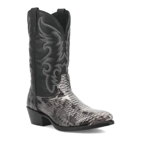 MONTY SNAKE PRINT BOOT