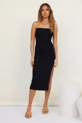 Morning Sun Maxi Dress Black