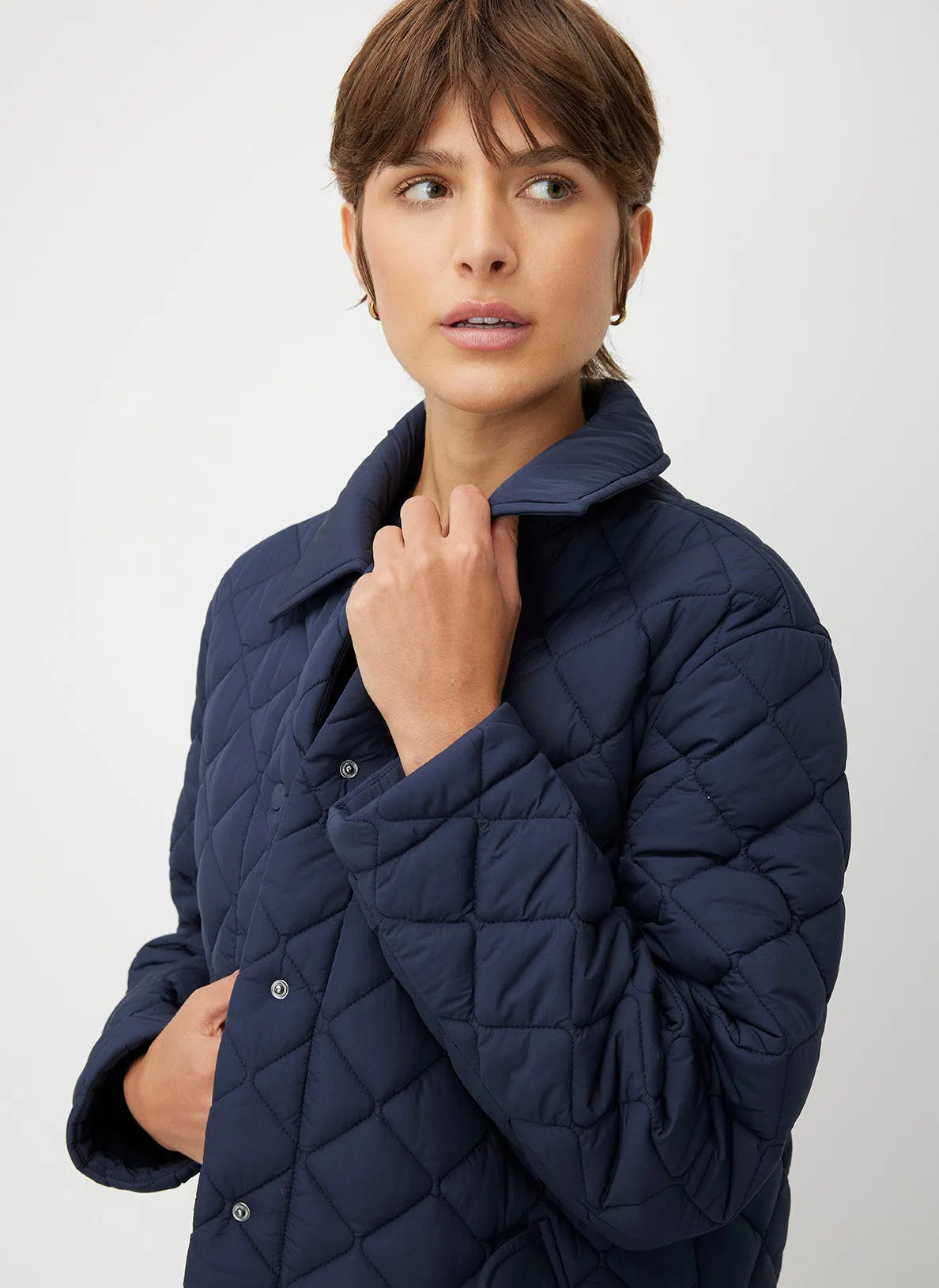 Oslo Recycled Quilted Coat