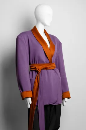 Rustic Copper-Purple  Reversible Suit Jacket