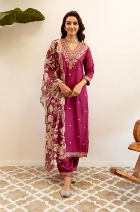 SARGUN Rose  WORK SUIT SET