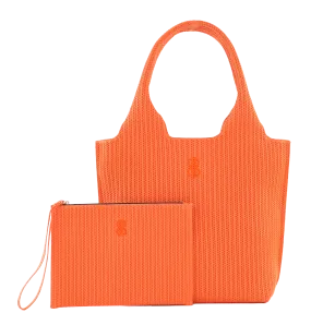 Sutton City Tote - Orange Stripe - Medium