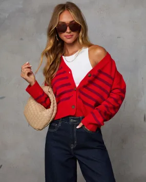 Upper Class Striped Cardigan